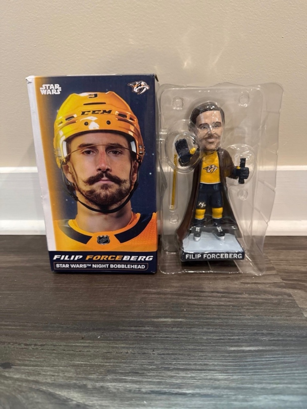Filip Forsberg Bobblehead Nashville Predators Star Wars